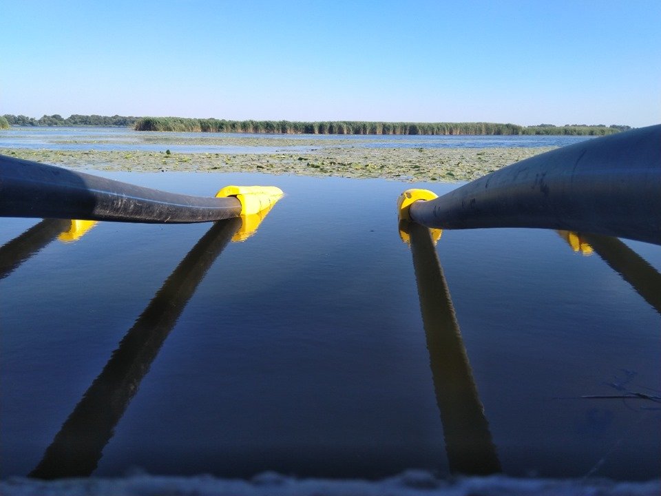 Насосні станції поливу. Води з річки.